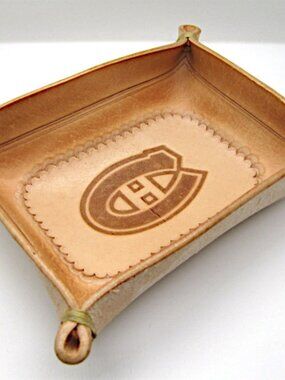 Valet Tray,Leather Desk Organizer,Catch All Tray,Storage Tray, Desk Tray